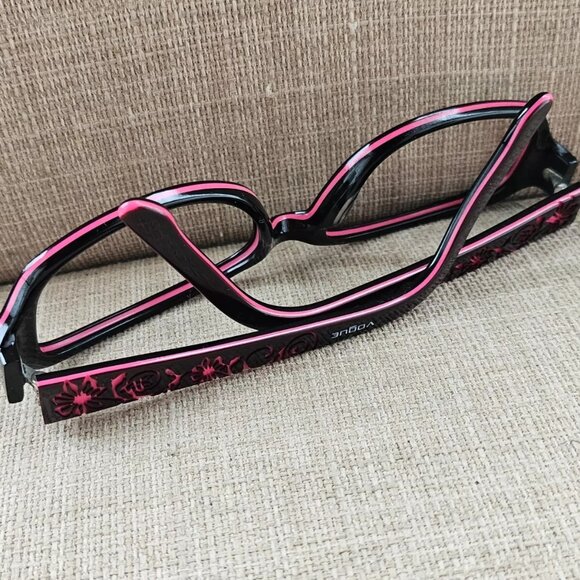 Vogue Women Glasses Frame Black/Red Tone VO5088 55[]16 130 Eyeglasses - Picture 9 of 12